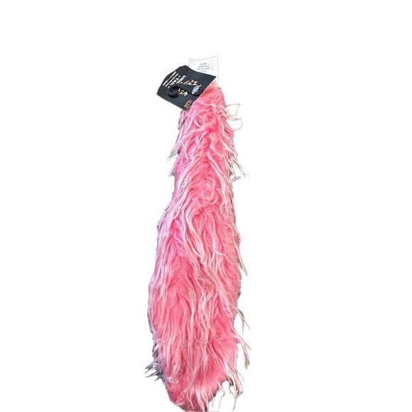 *NEW* Hide and Eek Unicorn clip on fluffy pink tail - Picture 1 of 2